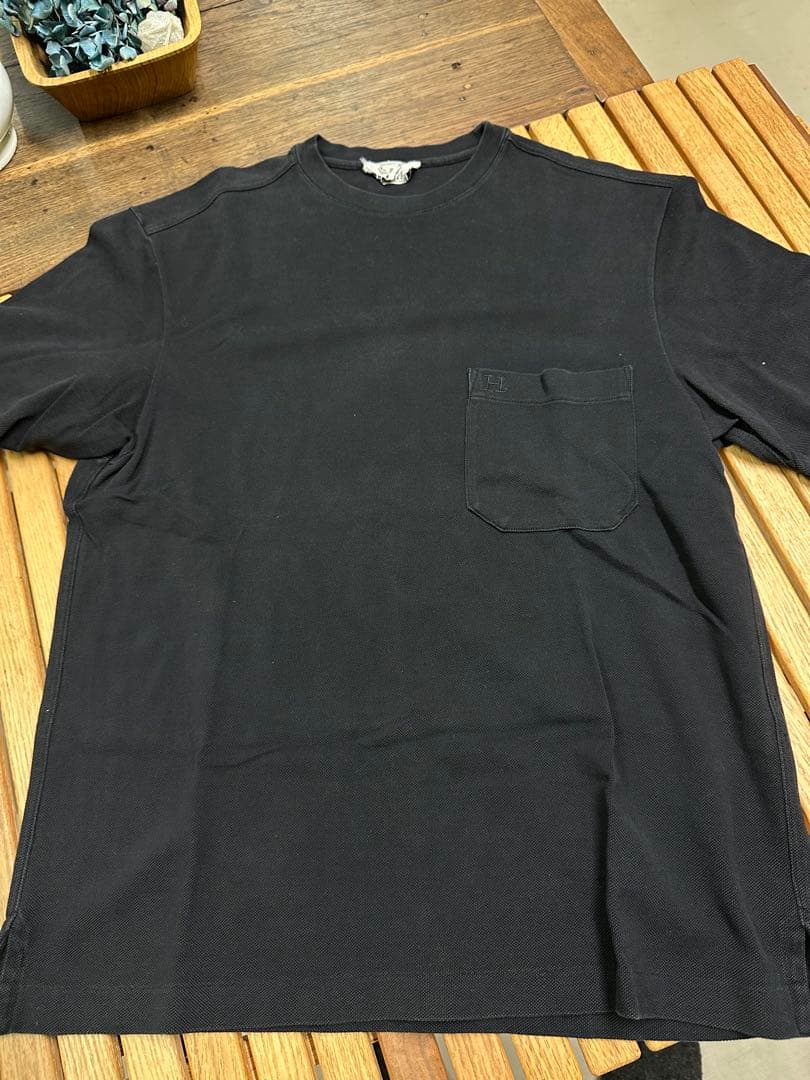 エルメス　鹿子　ポケットTシャツ
