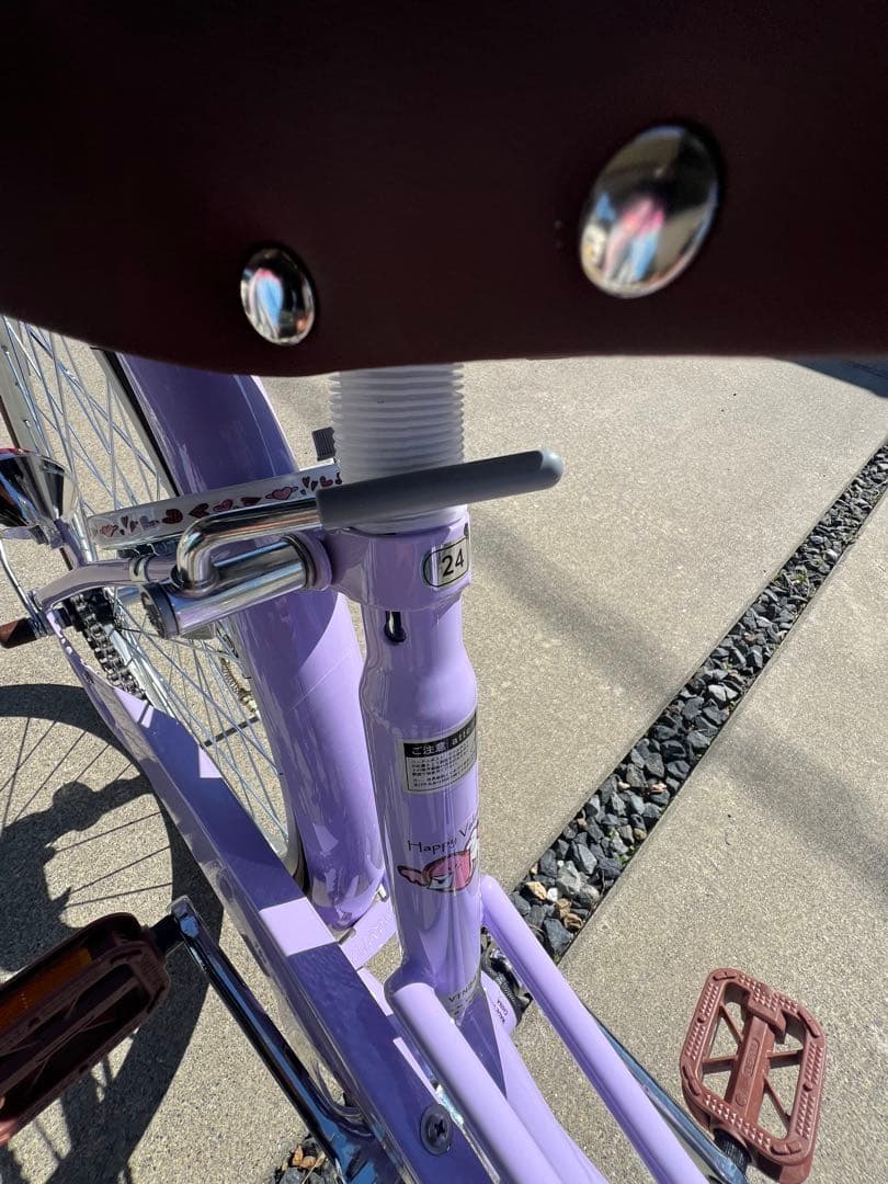 【値下げ】【新品未使用】子供用自転車24インチ