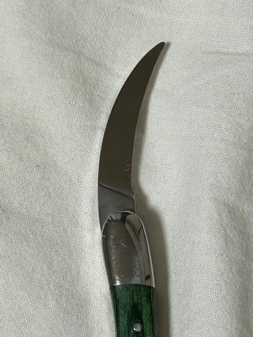 Laguiole シャトーラギオール ソムリエナイフ スタミナウッド グリーン