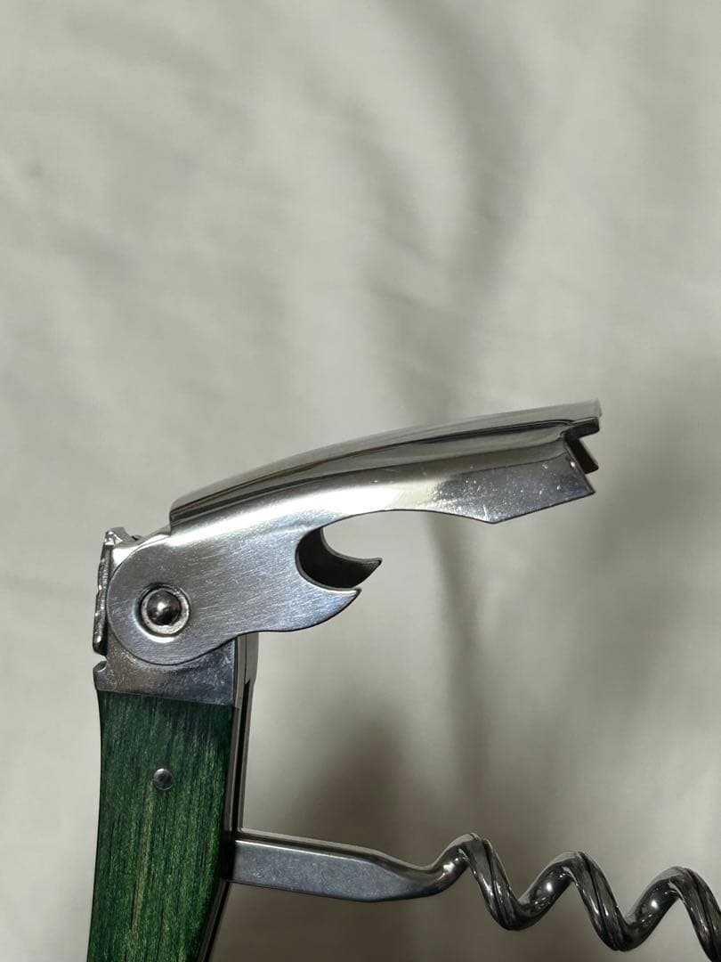 Laguiole シャトーラギオール ソムリエナイフ スタミナウッド グリーン