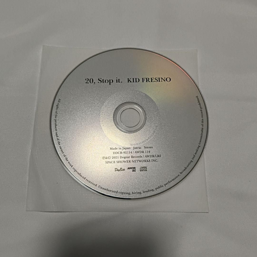 KID FRESINO 20, Stop it.　初回生産限定盤　CD
