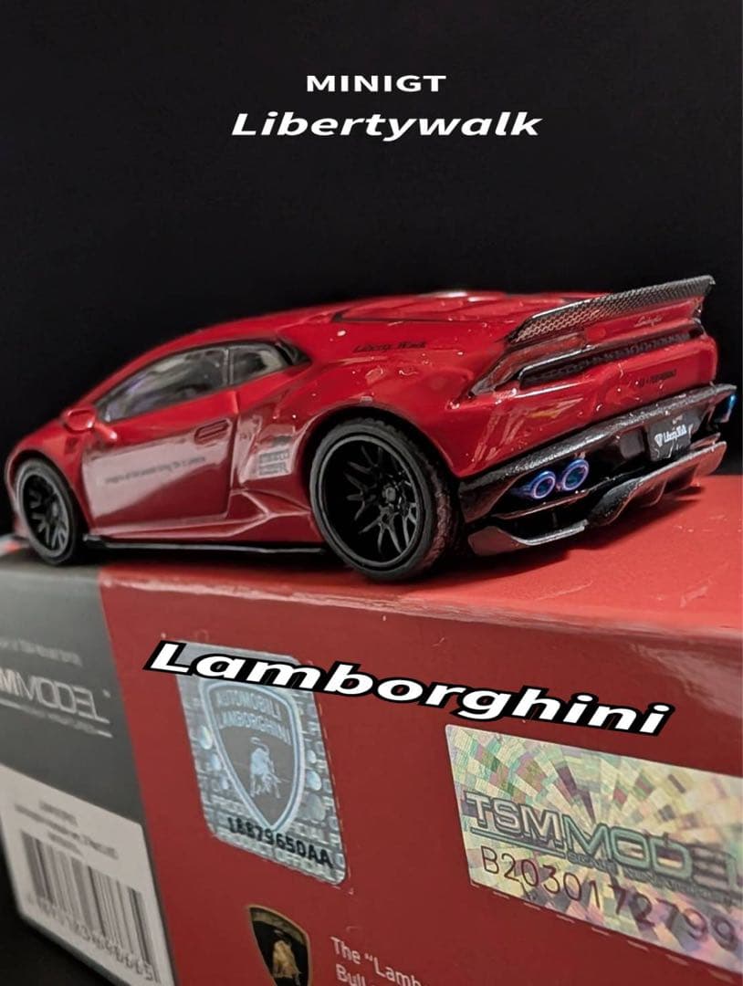 MINIGT ランボルギーニ ウラカン LB☆WORKS 1/64