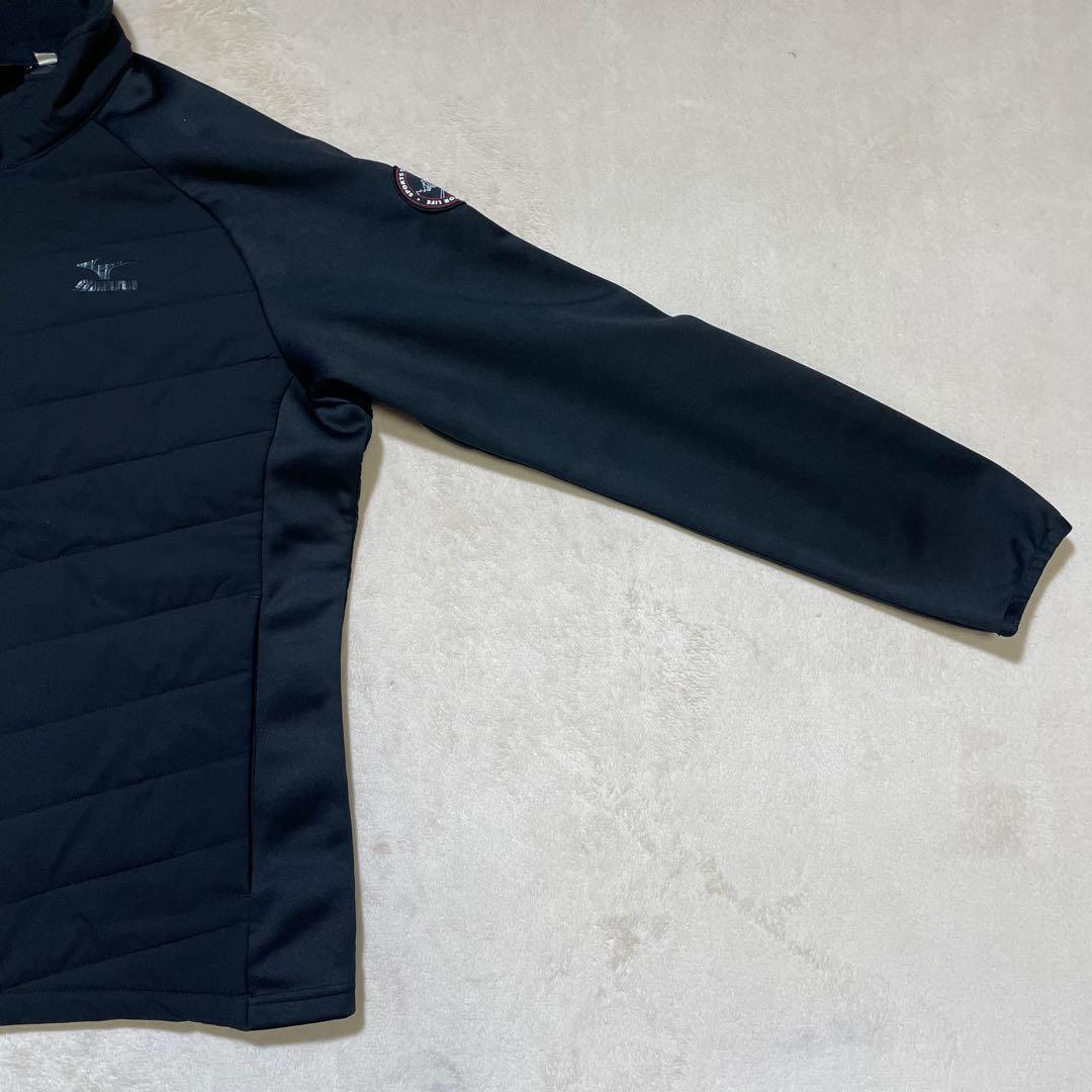 美品 mizuno ミズノ 中綿ウォーマージャケット 上下 セットアップ