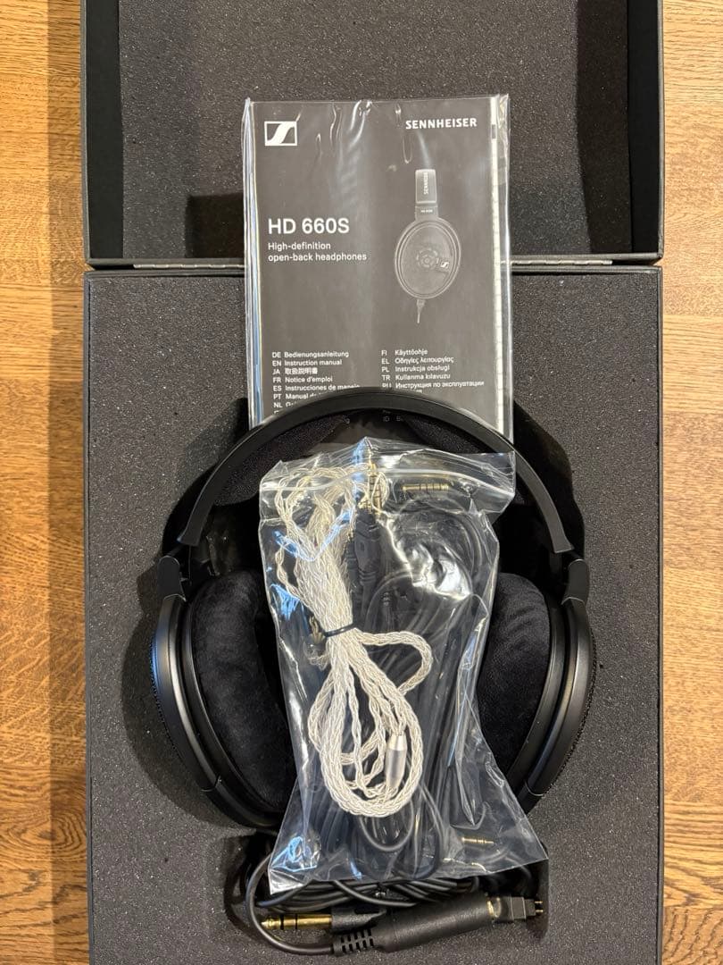 Sennheiser HD 660S 純正イヤーパッド交換済