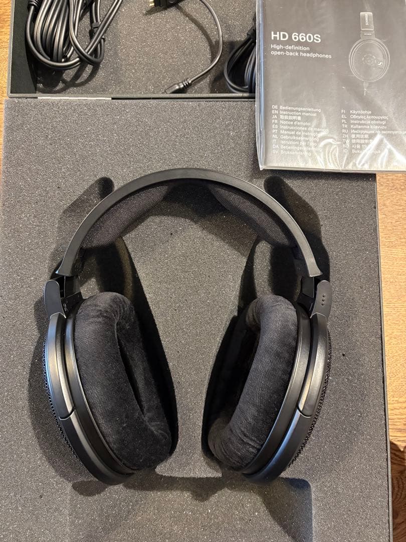Sennheiser HD 660S 純正イヤーパッド交換済