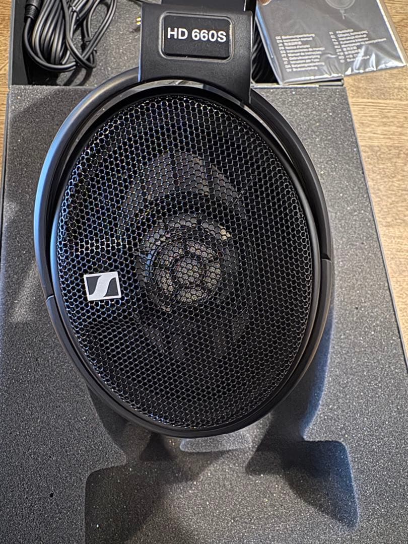 Sennheiser HD 660S 純正イヤーパッド交換済