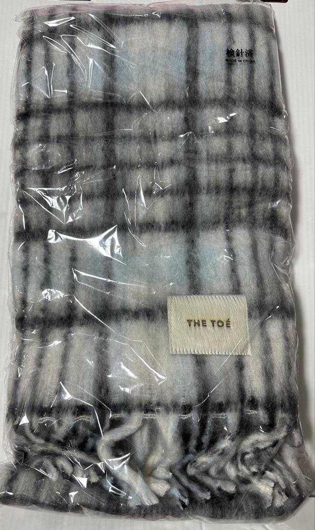 小物 THE TOE Eberhard Check Muffler