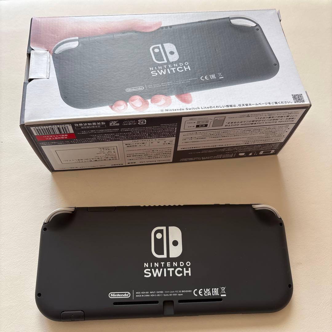 Nintendo Switch Lite 任天堂 スイッチ ライト グレー本体