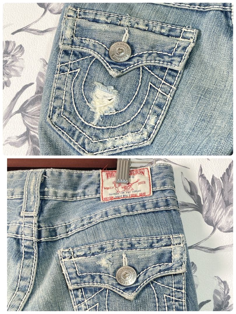 【TRUE RELIGION】ブーツカット joey bigt 25 USA製
