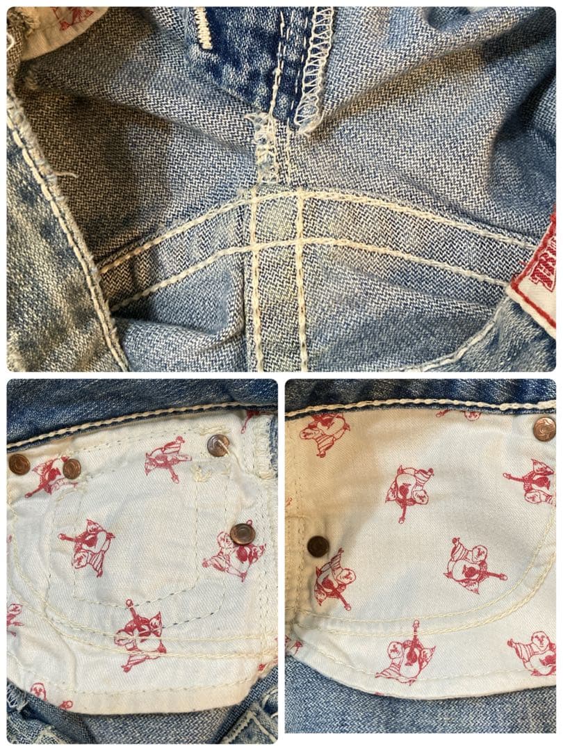 【TRUE RELIGION】ブーツカット joey bigt 25 USA製