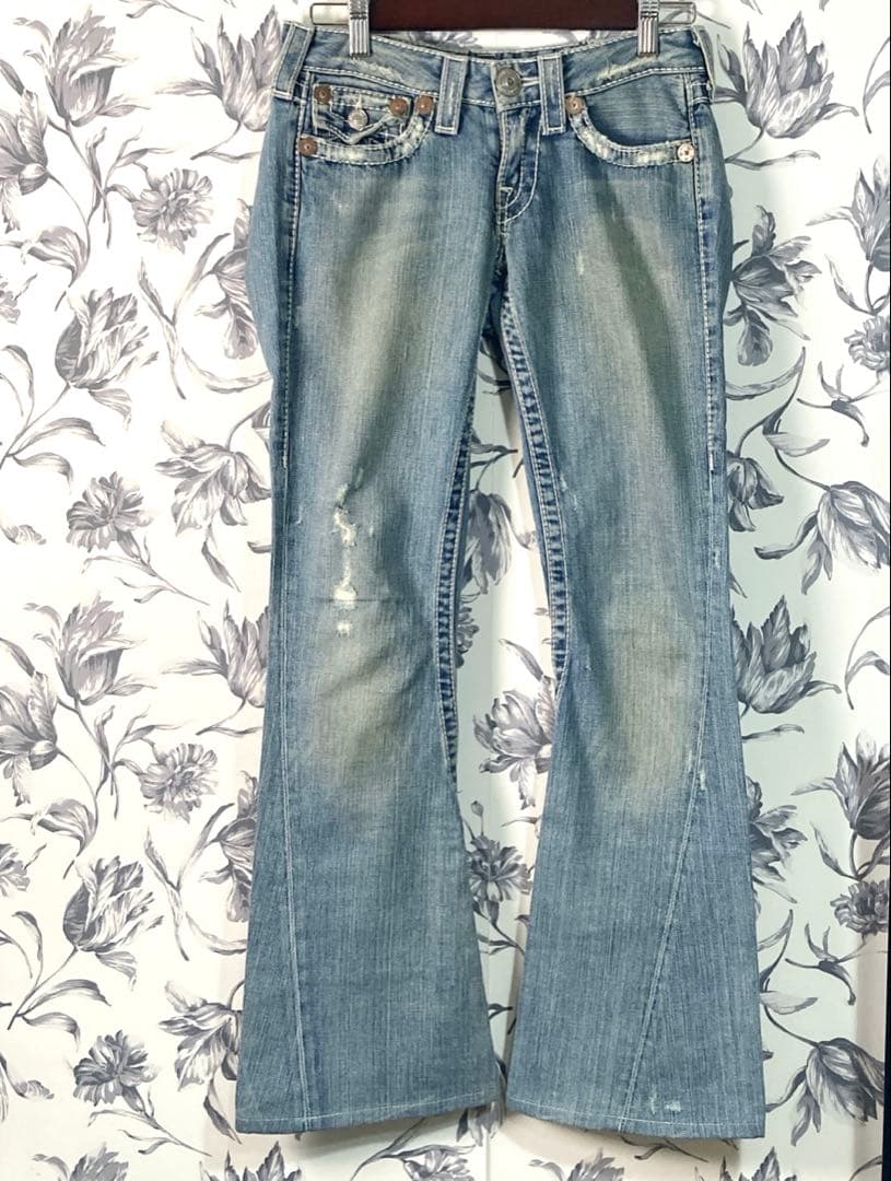 【TRUE RELIGION】ブーツカット joey bigt 25 USA製