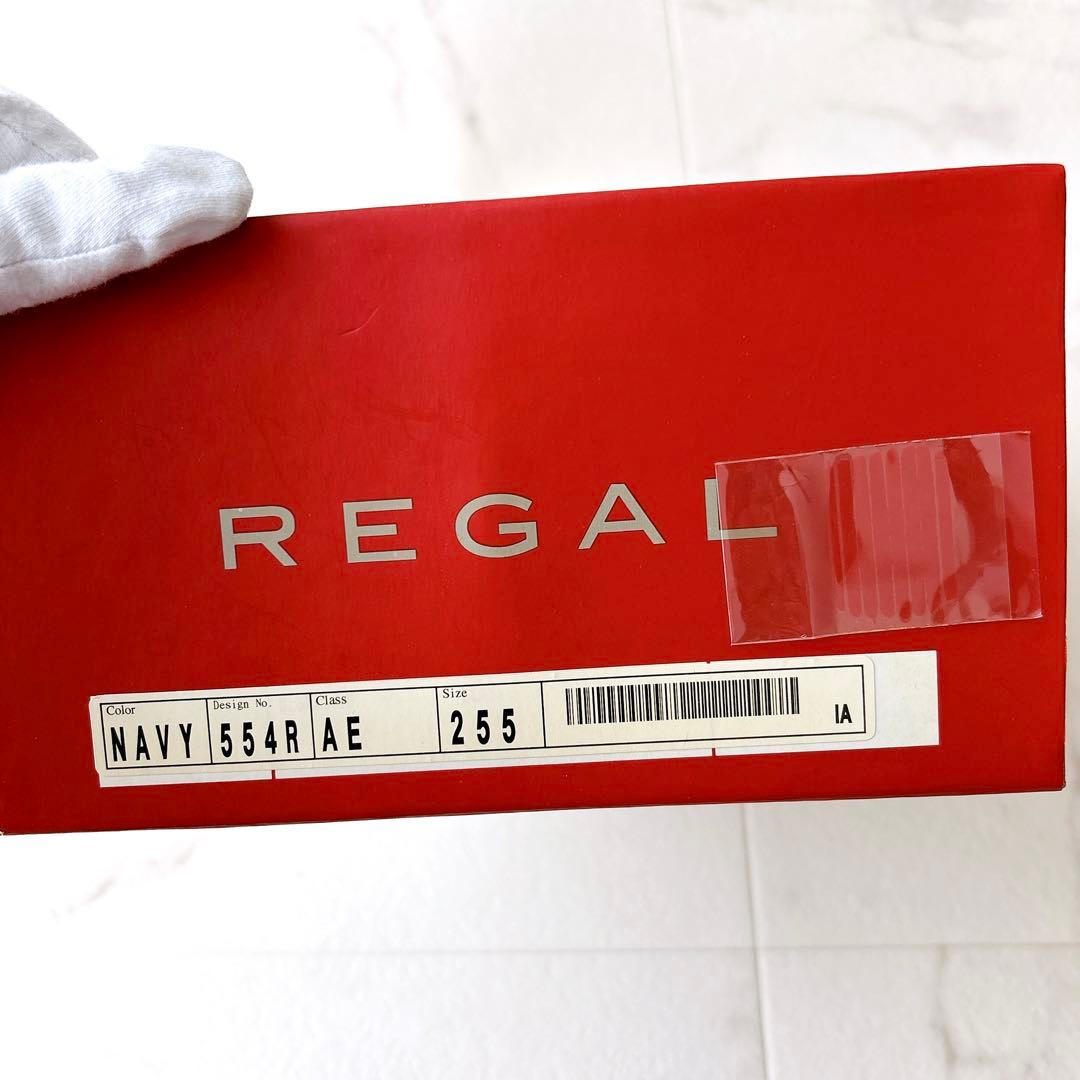 REGAL リーガル＊デッキシューズ 554R 25.5cm ネイビー 箱付き