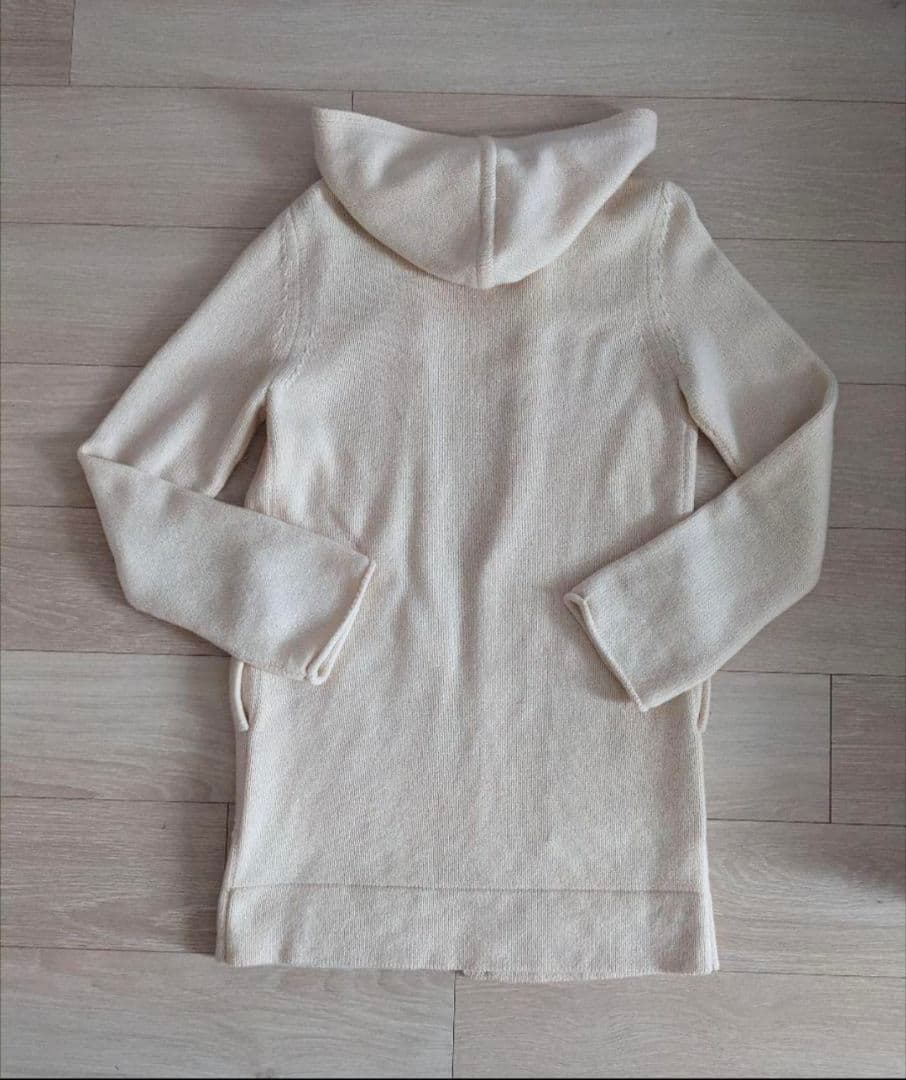 美品♡FOXEY 16.2万 フーディ カシミヤ ロングカーディガン フォクシー