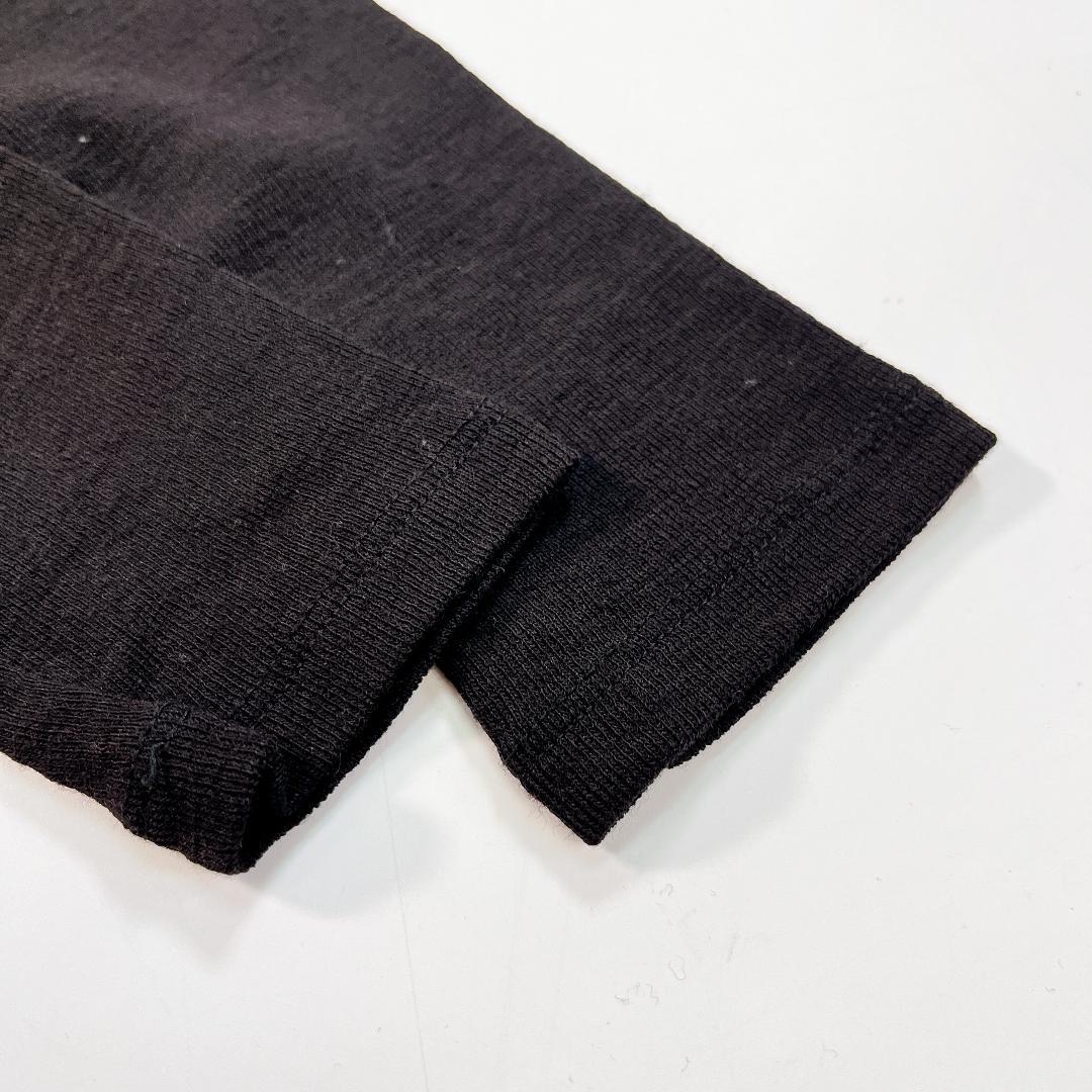 HELMUT LANG ニット ワンピース 黒 タイト ウール サイズP