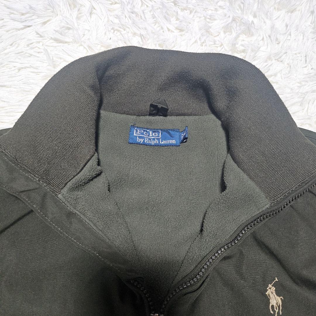 美品 POLO RALPH LAUREN ブルゾン フード収納 ポニー刺繍