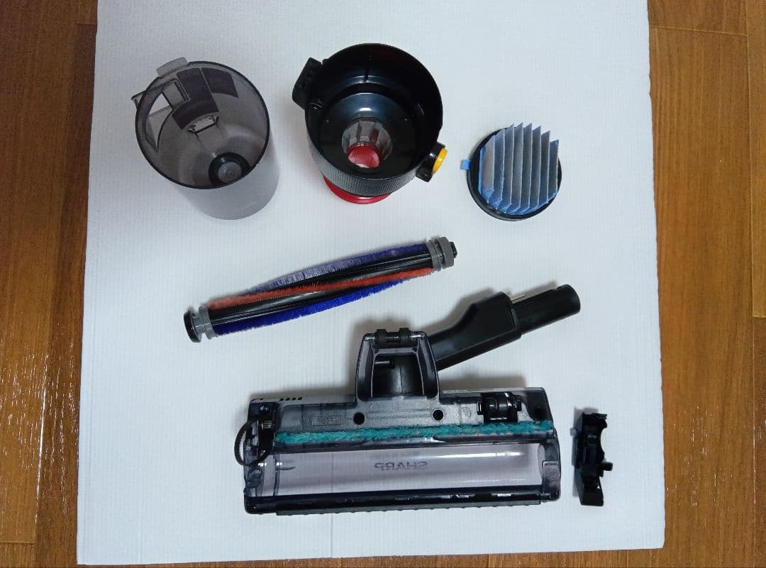 SHARP RACTIVEAir EC-FR5-Bコードレス掃除機バッテリー付き