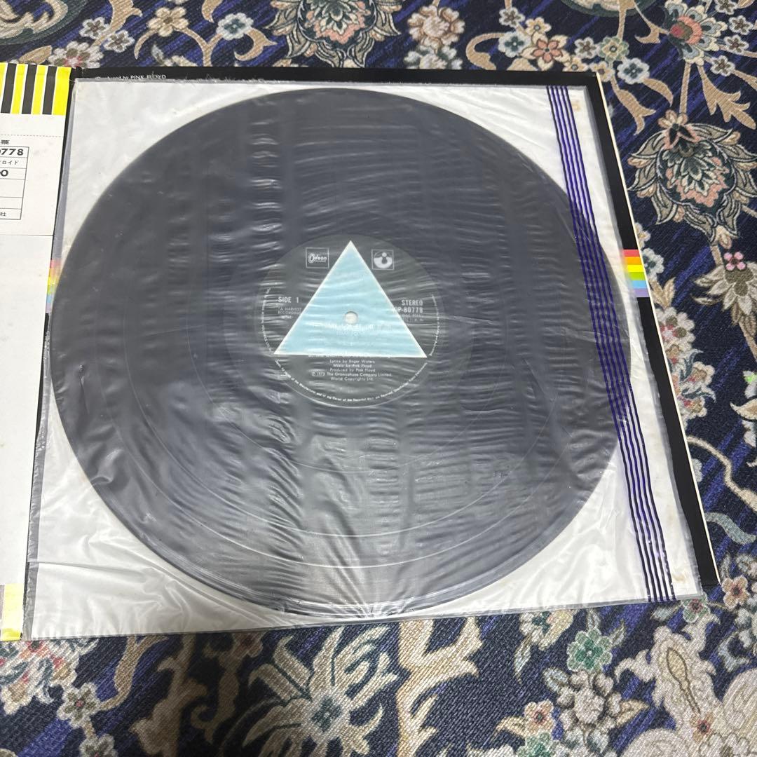 LPレコード ピンク・フロイド ‎狂気 日本盤　帯付き　補充注文票付き