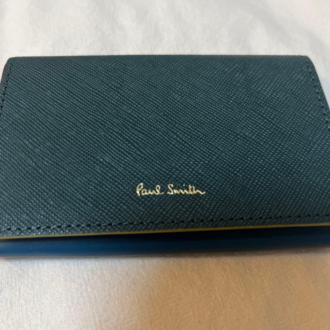 Paul Smith 名刺入れ ダークブルー