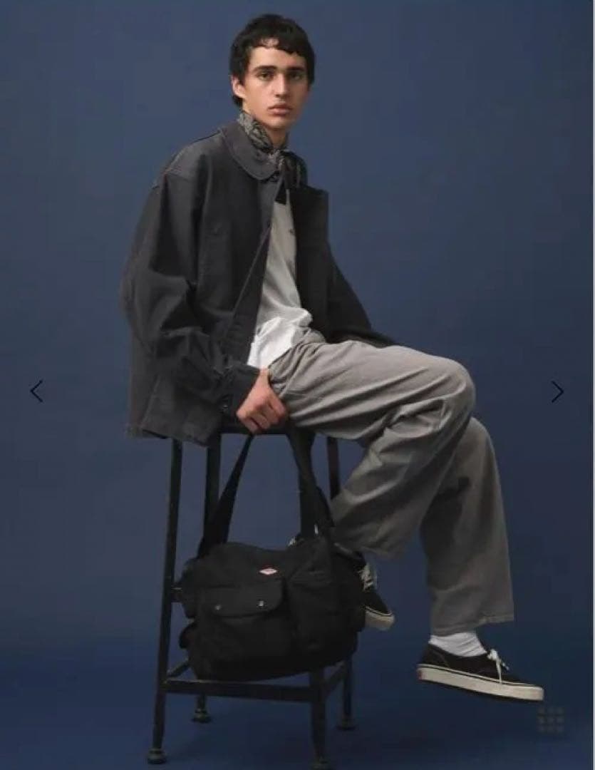 DANTON | コットンモールスキン ワイドカバーオール MEN