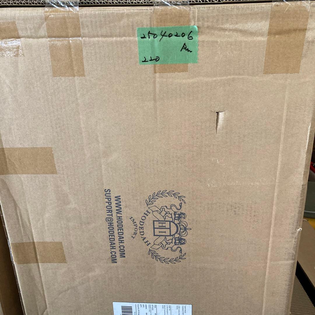 Hodedah チェスト グレー 7段 上段2段鍵付き 【日本正規輸入品】
