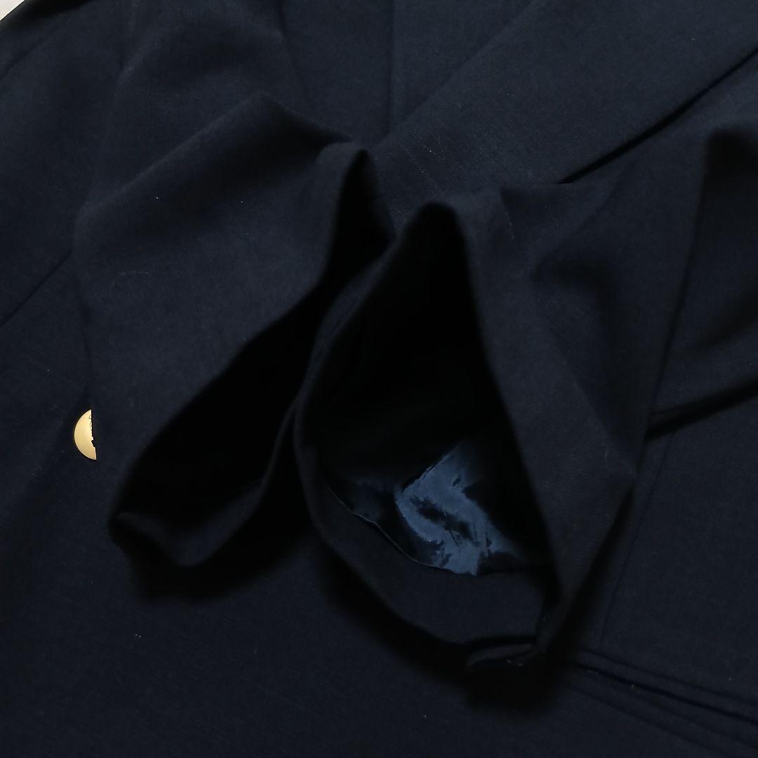 【美品/希少】GIORGIO ARMANI ダブルジャケット 紺ブレザー 金釦