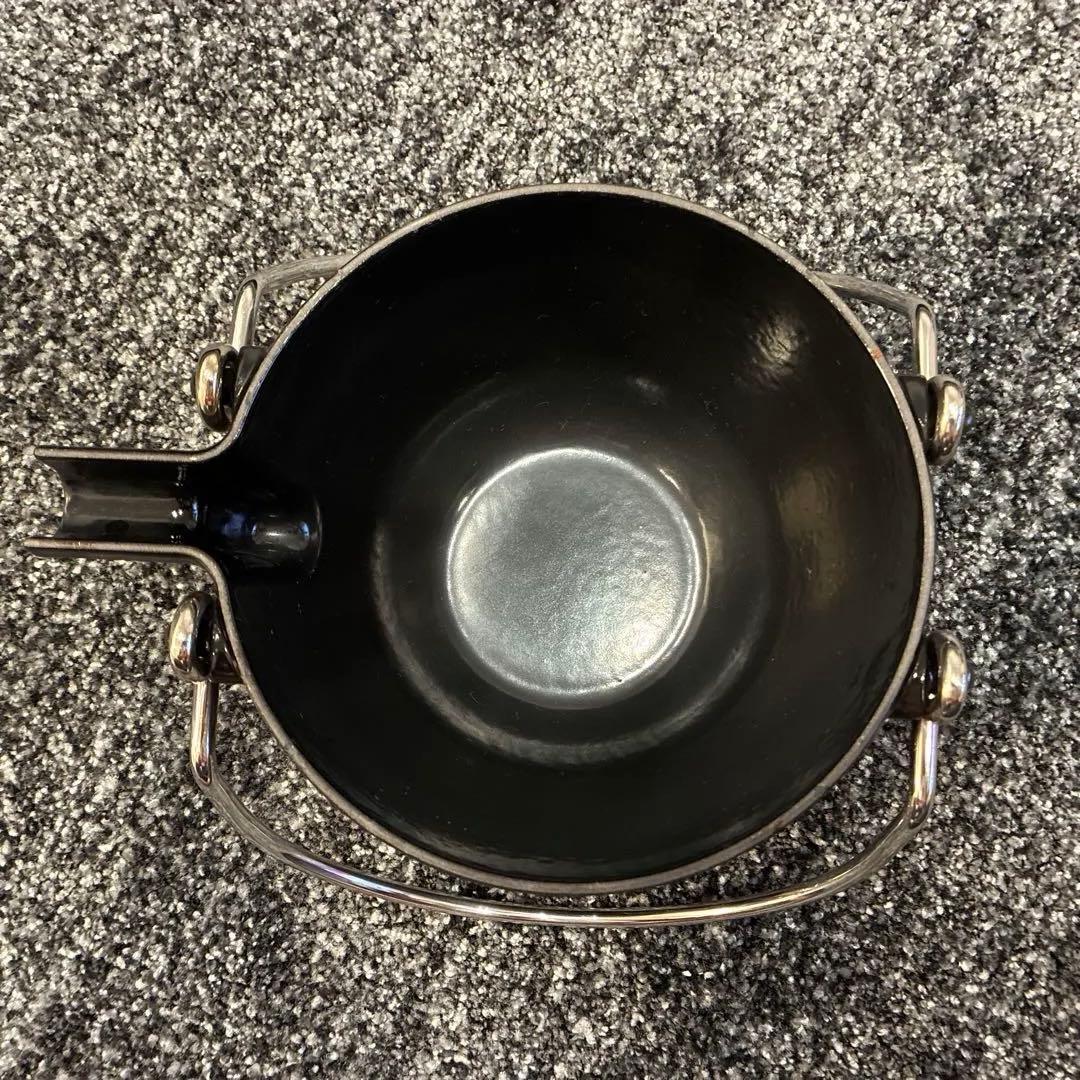 STAUB 鋳鉄製 小型やかん 黒
