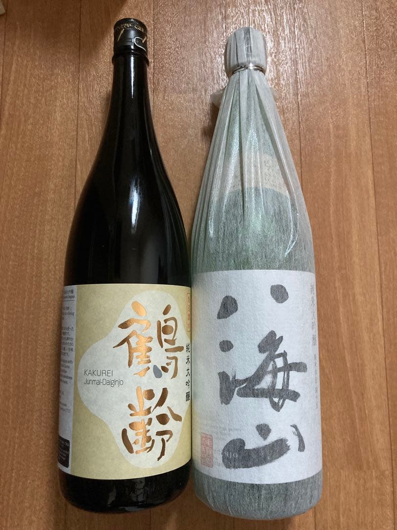 【計2本】日本酒　鶴齢　八海山　各1.8L