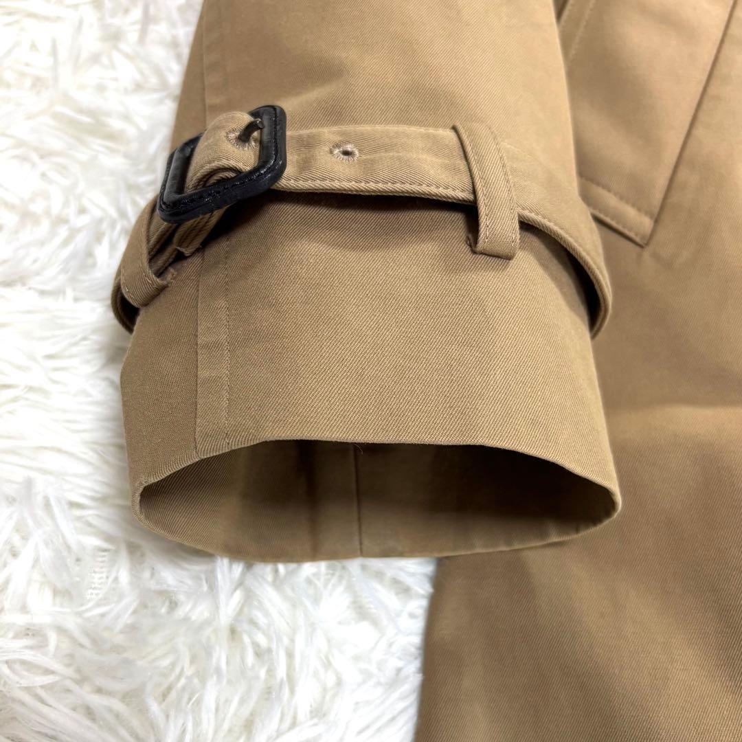【美品✨】HYKE トレンチコート ライナー付き ベルト 2WAY ベージュ Ｌ