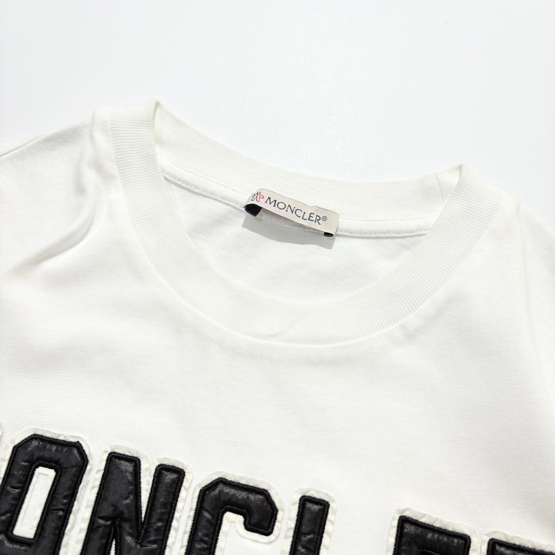 【極美品】 MONCLER Tシャツ 半袖 ロゴ マグリア ホワイト XS