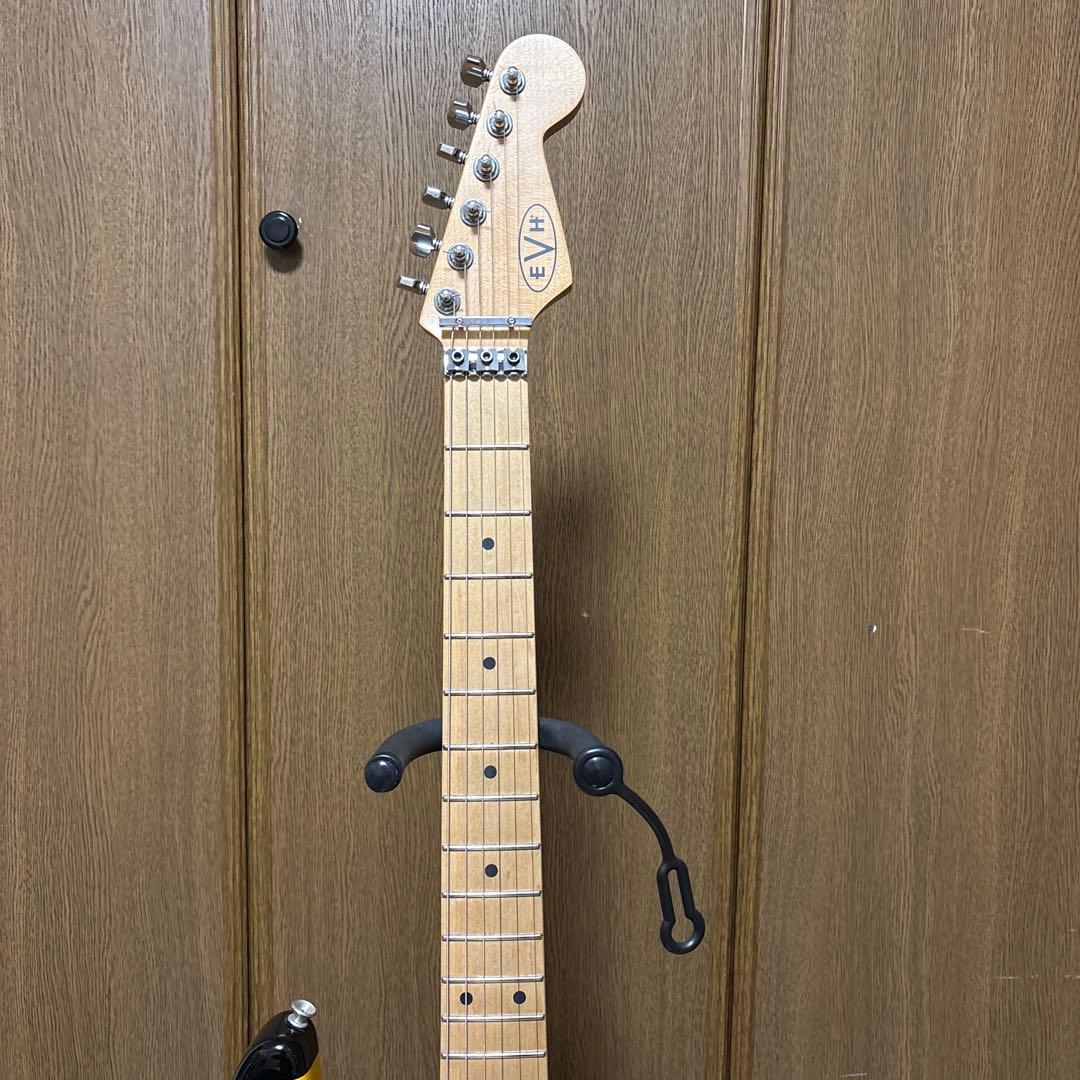 EVH ストラトキャスタータイプ バンブルビー フレイムネック正規品