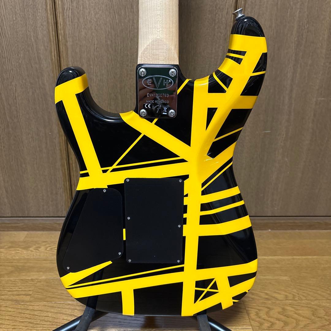 EVH ストラトキャスタータイプ バンブルビー フレイムネック正規品