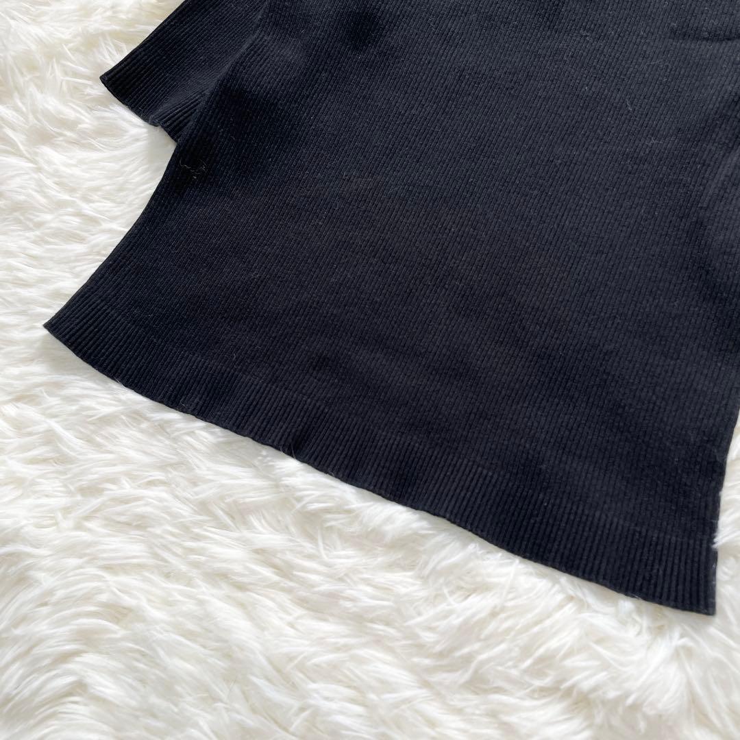 トップス AURALEE GIZA HIGH GAUGE RIB KNIT POLO