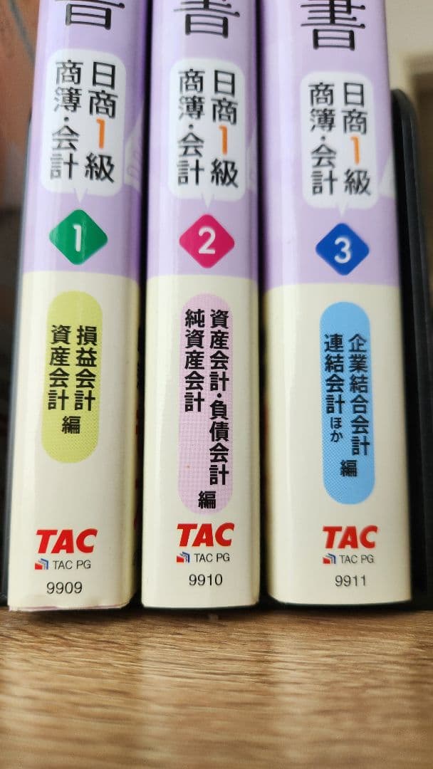 日商簿記1級 過去問&教科書　７冊セット