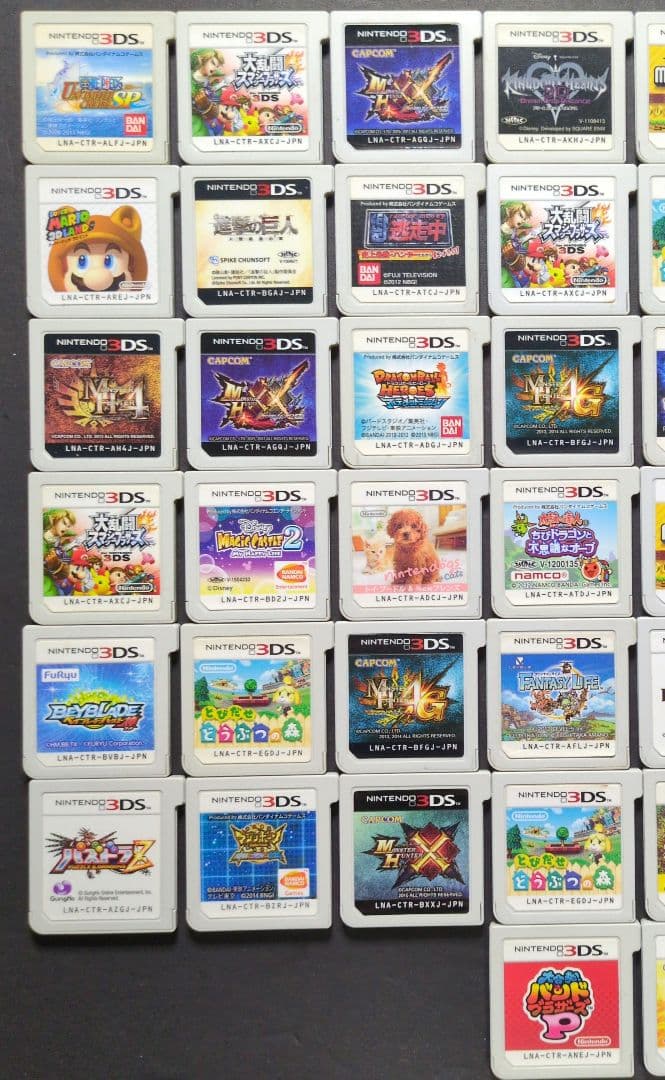 【ソフト単品】3DSソフト　50点セット③　動作確認済み