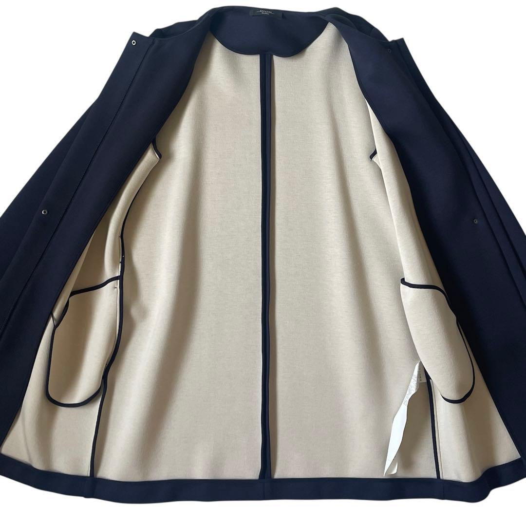 Max Mara WEEKEND スキューバジャージーミディコート LL ベルト