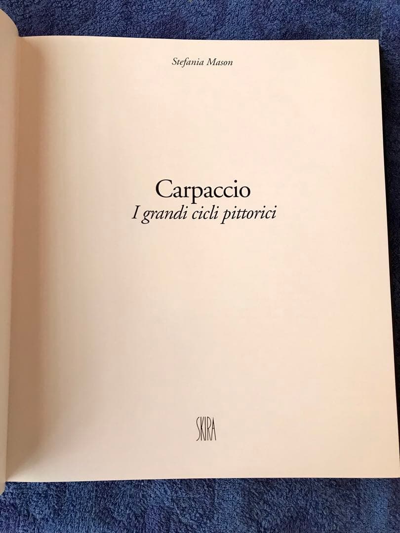 Carpaccio画集(新品)イタリア語版(メルカリ専用)