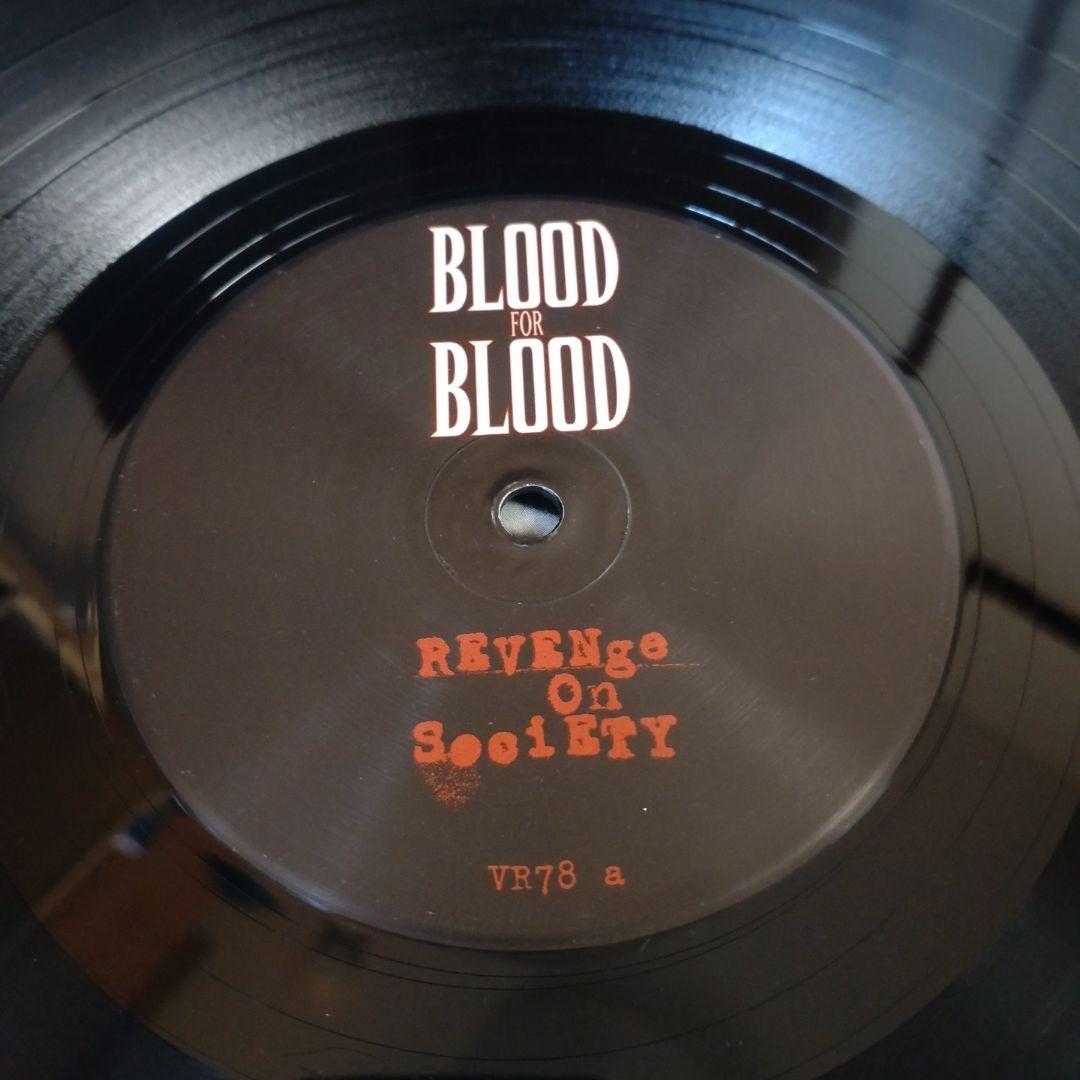 洋楽 BLOOD FOR BLOOD /REVENGE ON SOCIETY [LP]