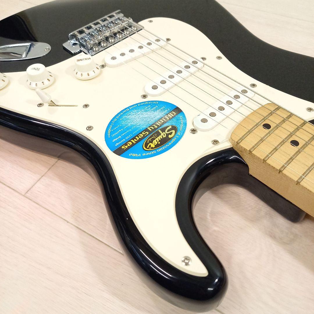 程度良好◎SQUIER by FENDER ストラトキャスター ブラック 黒