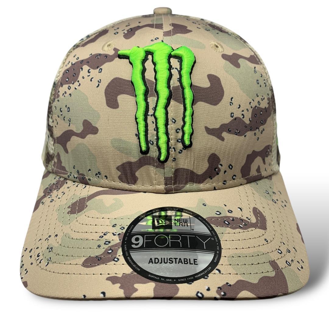 【MONSTER & NEW ERA】マルチカム 迷彩 スナップバック キャップ