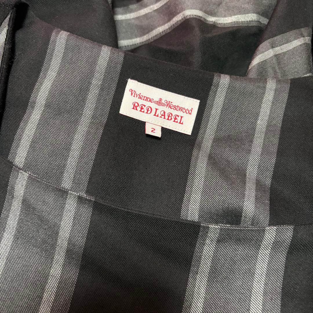 Vivienne Westwood RED LAVEL ストライプ変形ワンピ