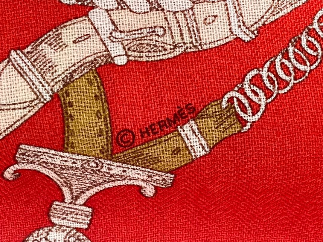 【早い者勝ち！】HERMES カレジェアン シュヴォー　デシェネ レッド