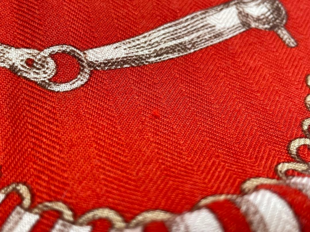 【早い者勝ち！】HERMES カレジェアン シュヴォー　デシェネ レッド
