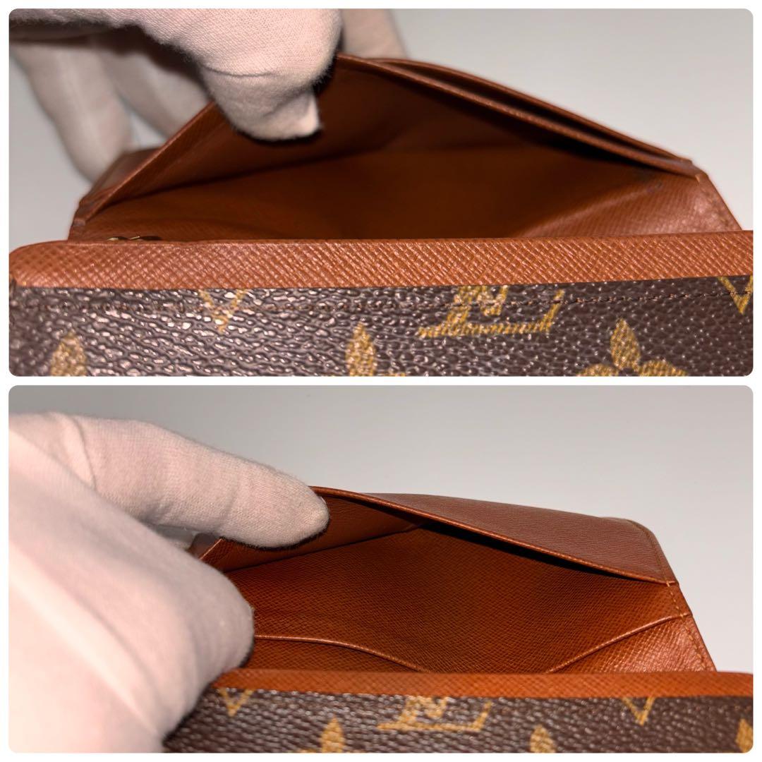✨鑑定済み✨ルイヴィトン✨ポルトモネビエ トレゾール✨モノグラム 二つ折り財布