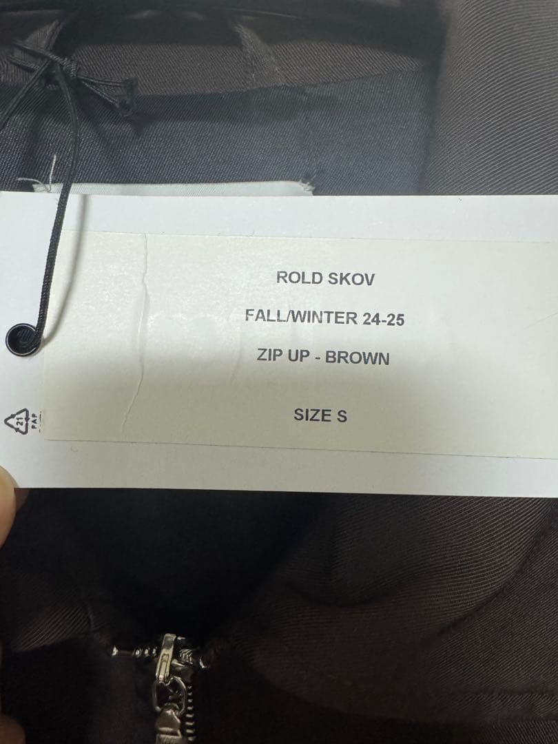 ジャケット・アウター Rold Skov 24fw zip up jacket