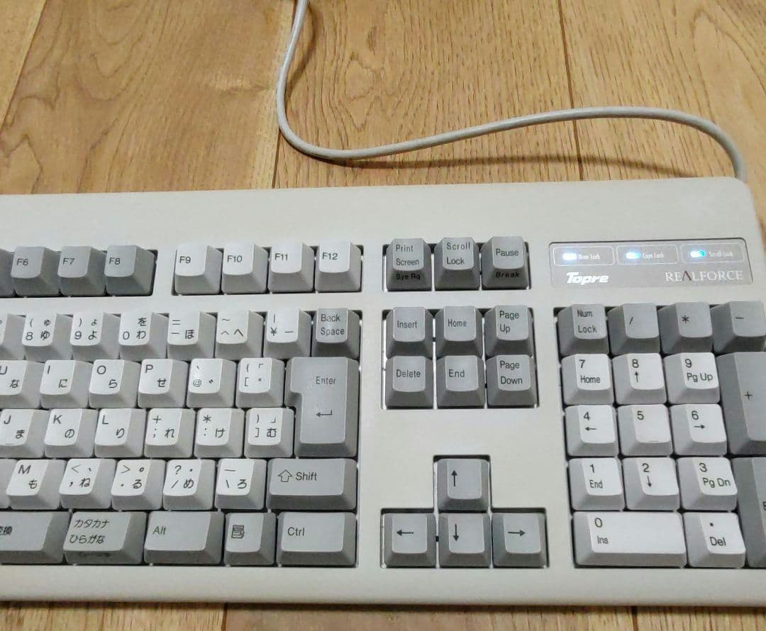 キーボード　REALFORCE 108UH　SA0100　東プレ
