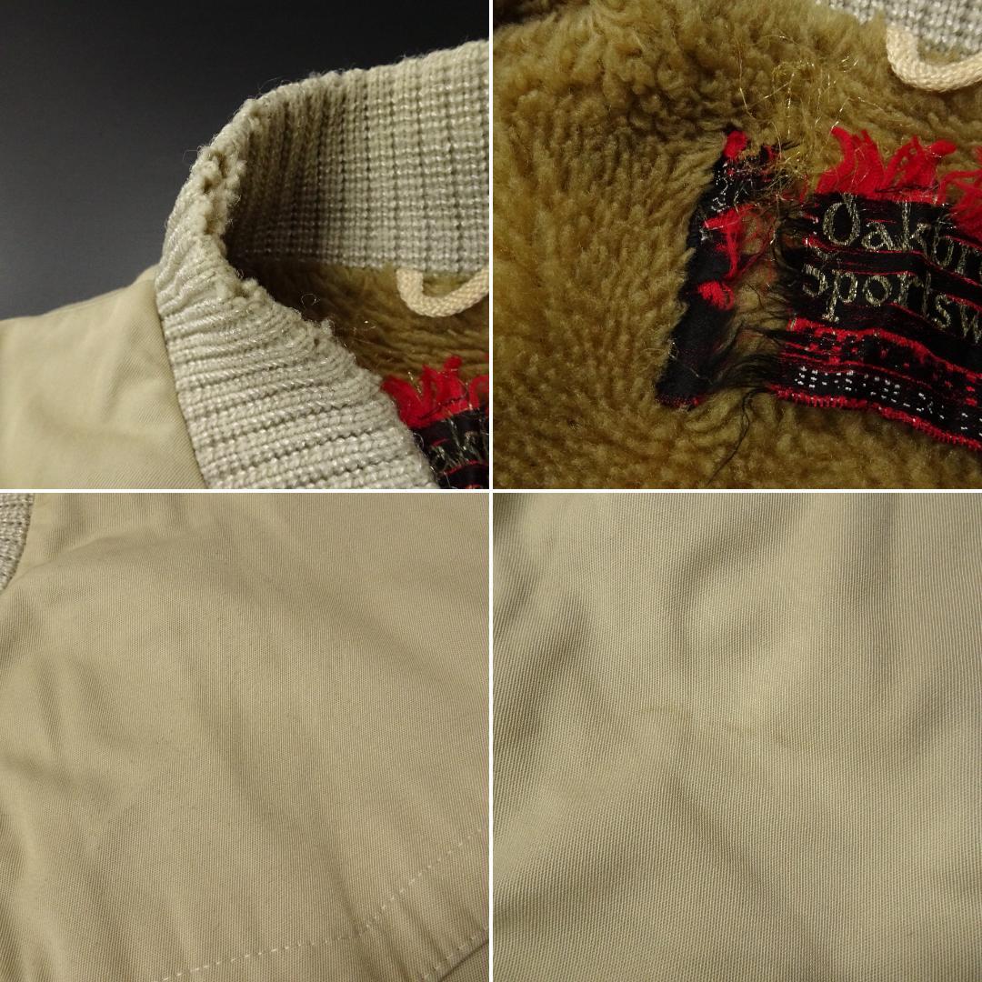 50s- USA SEARS シアーズ ジップジャケット 棒タロン ダービー