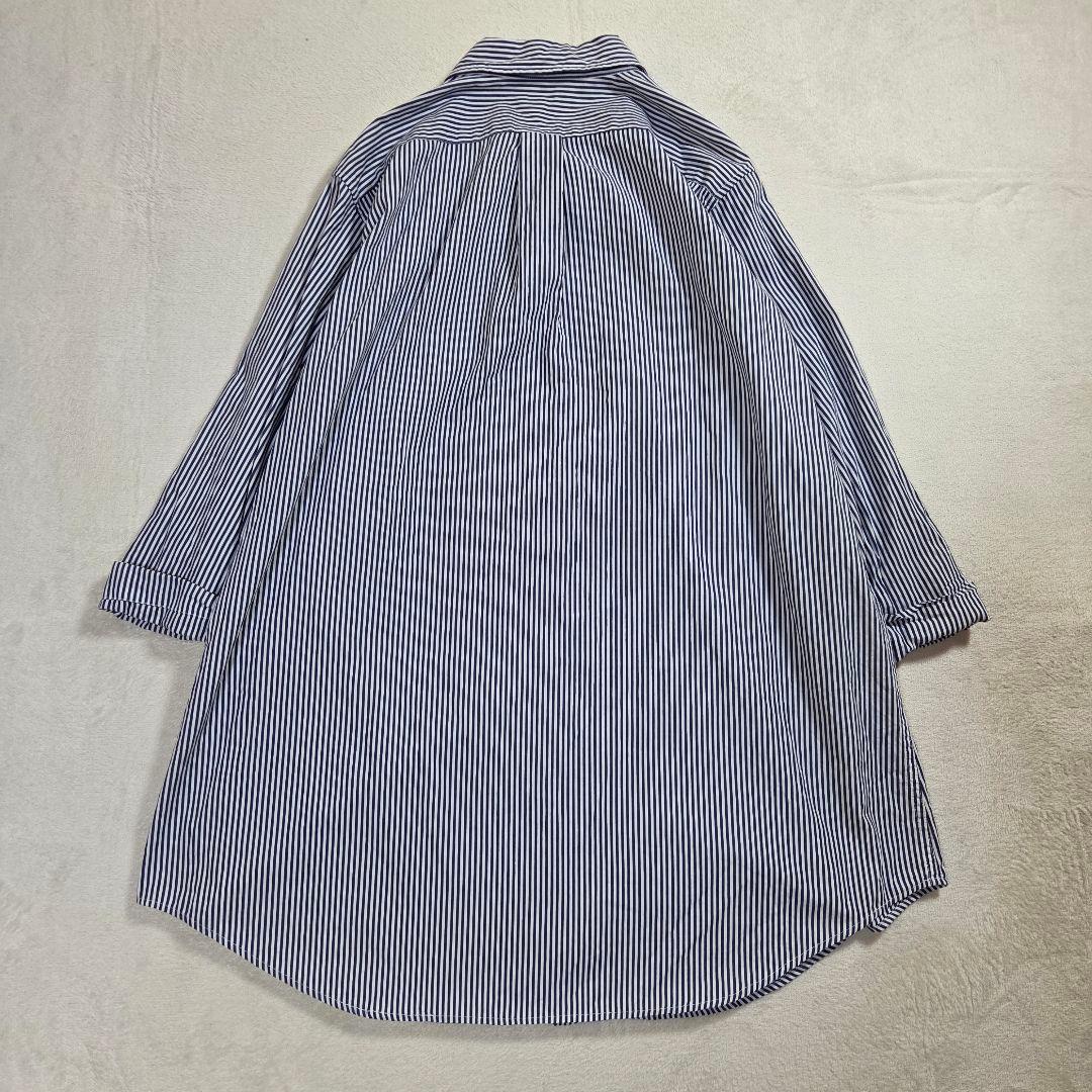 [美品]LAUREN RALPH LAUREN シャツワンピース 大きいサイズ