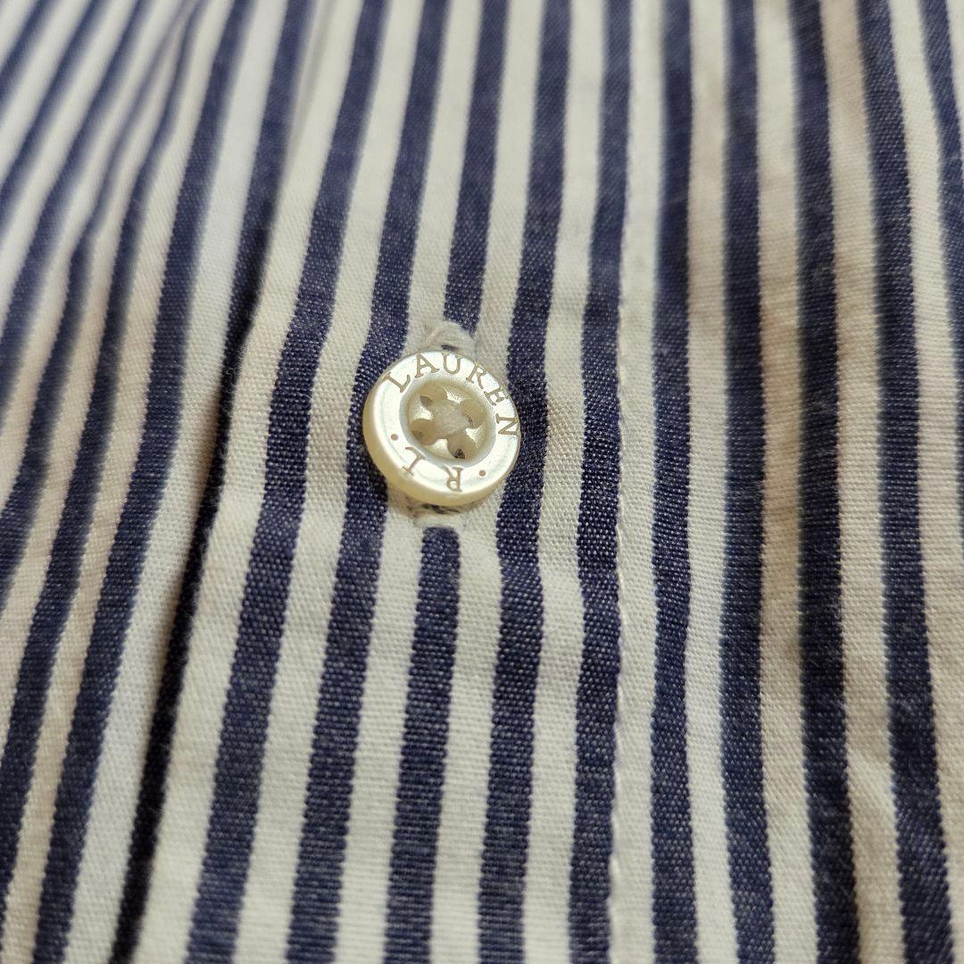 [美品]LAUREN RALPH LAUREN シャツワンピース 大きいサイズ