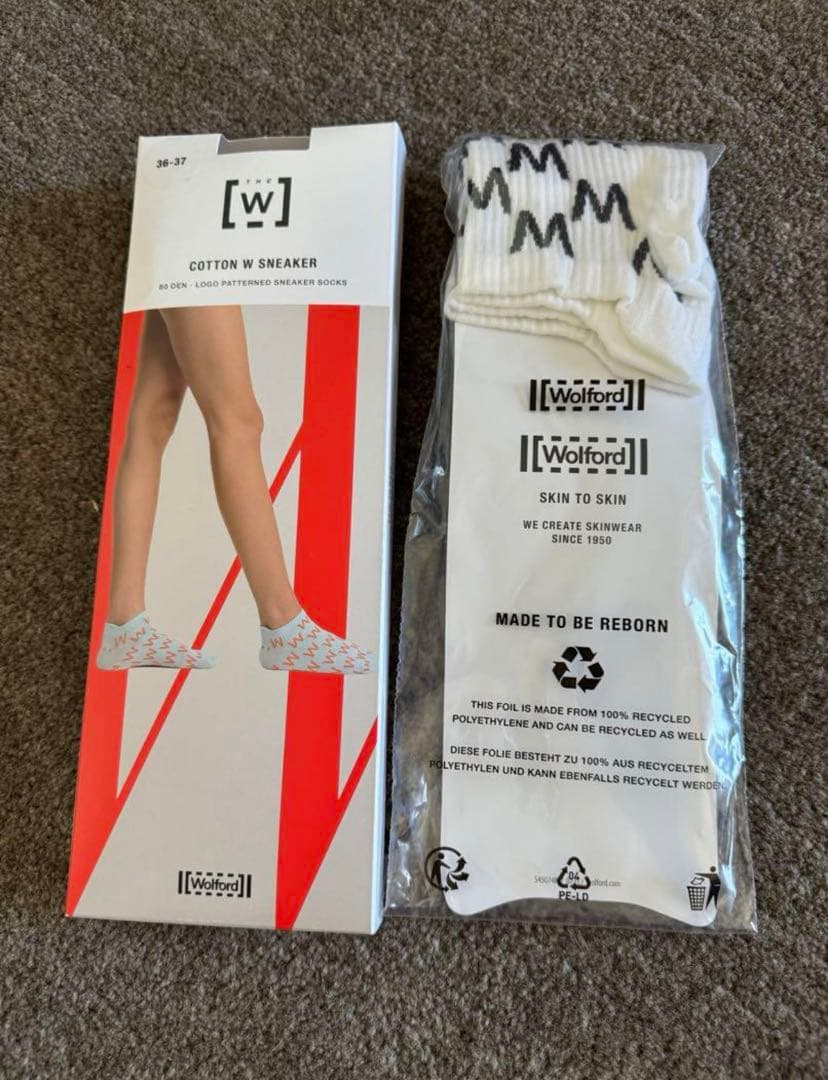 Wolford Socks&Cotton W Sneaker ３足セット
