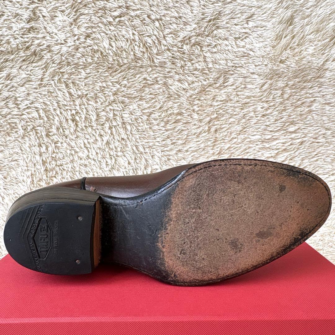 美品☆Tony Lama ウエスタンブーツ　トライバル　ステッチ 25.5cm